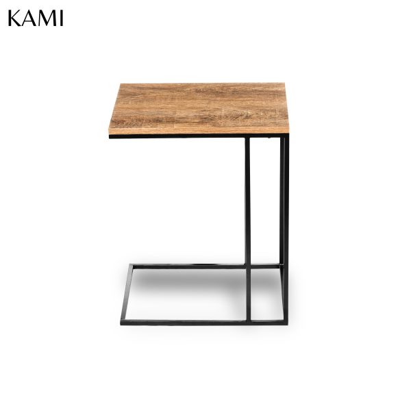 accent table - black - front view